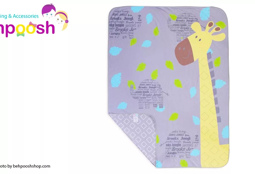 پتو نخی طرح Brooks Jungle زرافه جنگل رزبرن RoseBorn