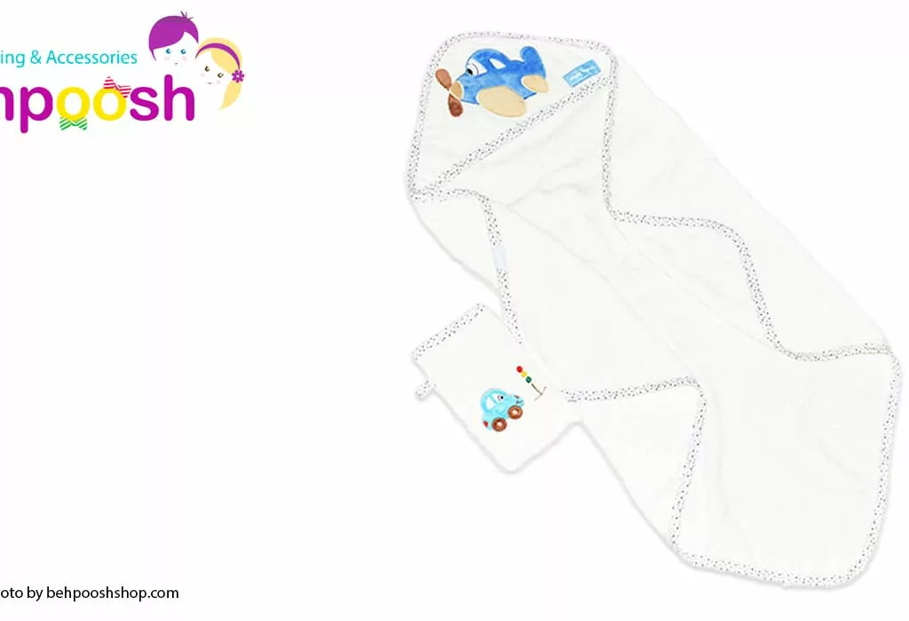 حوله 2تكه چهارگوش Sweet Travel رزبرن RoseBorn