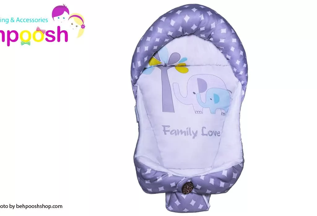 قنداق سویيسی طرح Family Love فيل درخت قلب رزبرن RoseBorn