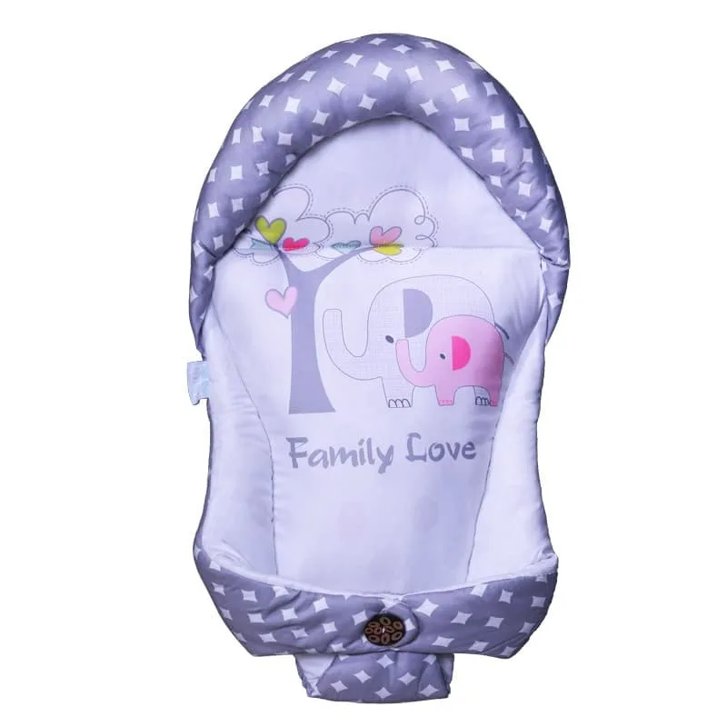 قنداق سویيسی طرح Family Love فيل درخت قلب رزبرن RoseBorn