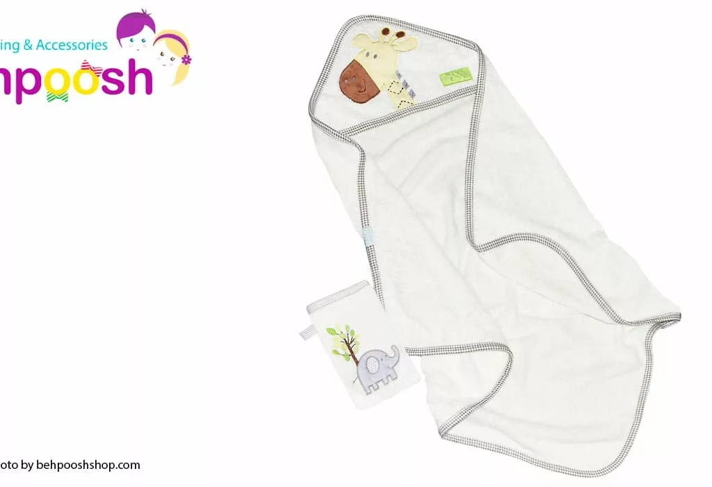 ست حوله 5تكه زرافه جنگل رزبرن RoseBorn