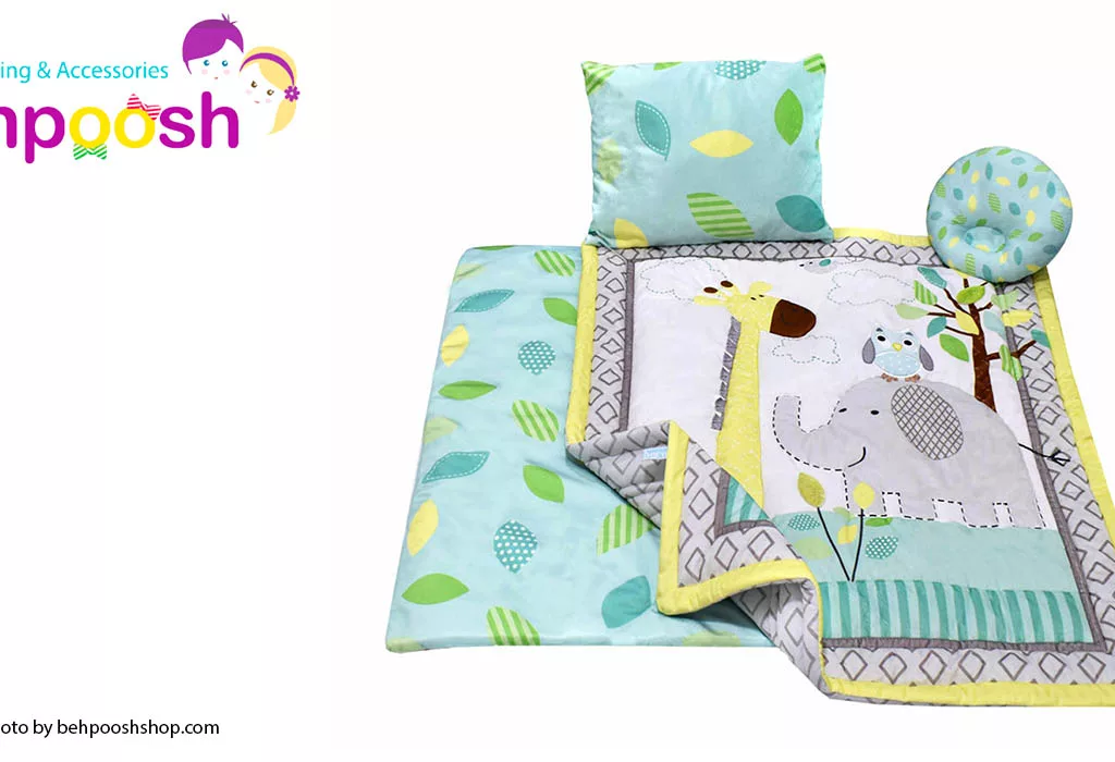 سرويس خواب چهار تكه طرح Brooks Jungle رزبرن