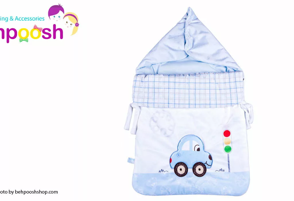 قنداق فرنگی زیپدار طرح Sweet Travel رزبرن RoseBorn