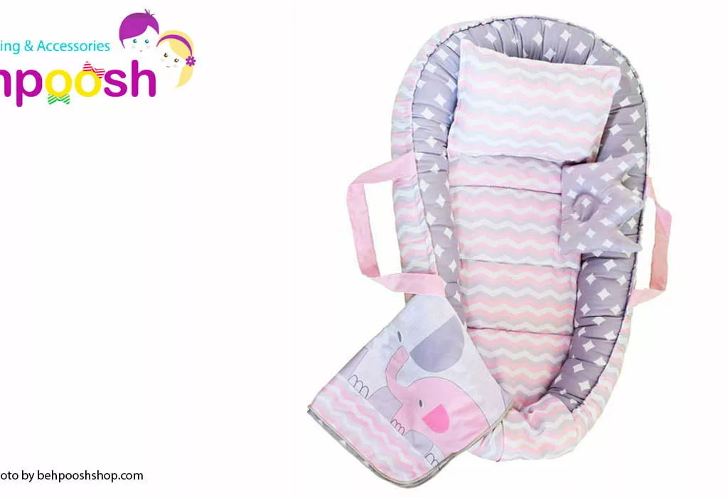 تشک گارد دار نوزاد طرح Family Love رزبرن RoseBorn