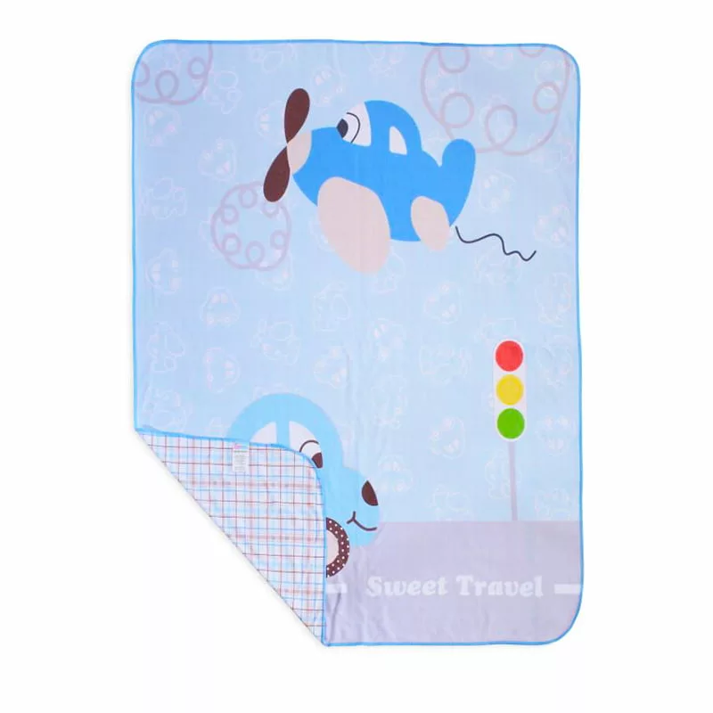 پتو نخی طرح Sweet Travel ماشين هواپيما رزبرن RoseBorn