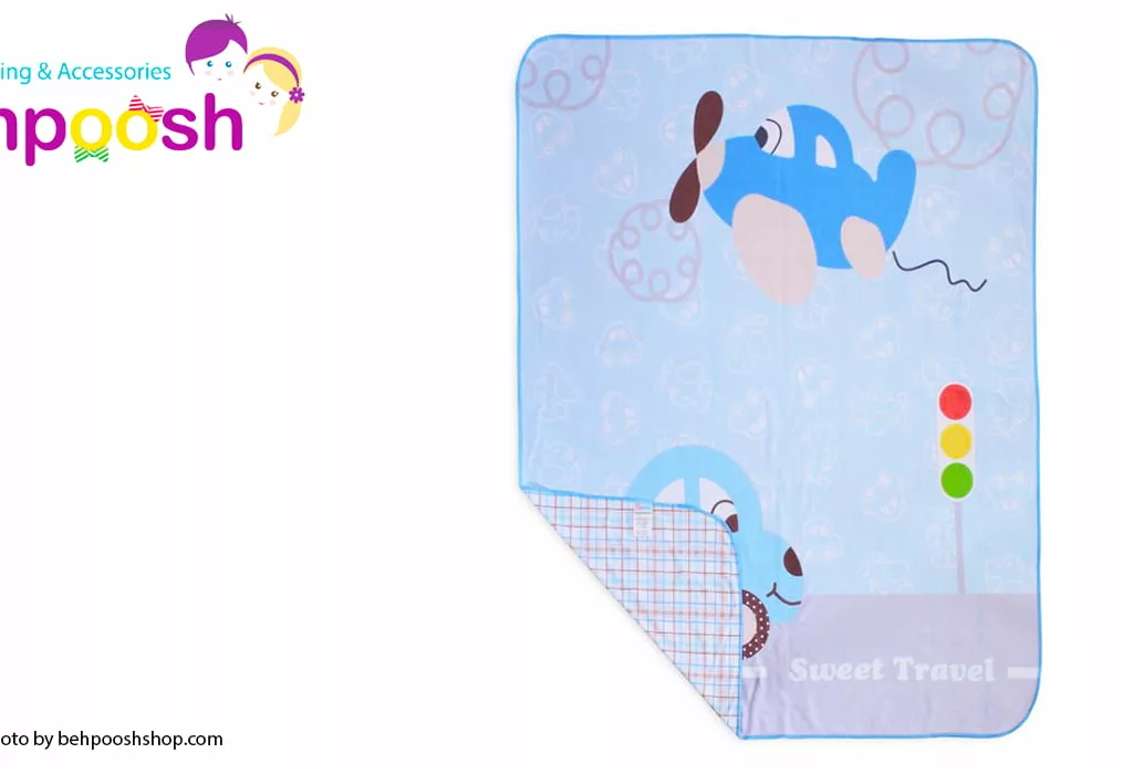 پتو نخی طرح Sweet Travel ماشين هواپيما رزبرن RoseBorn