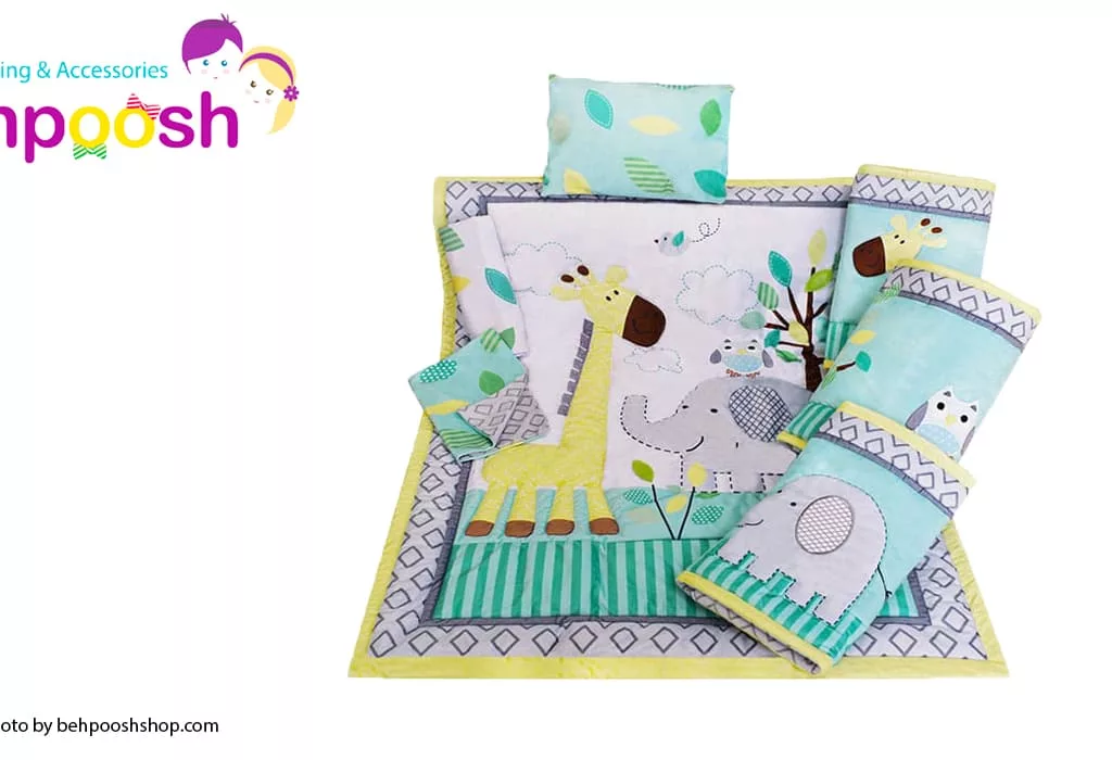 سرویس خواب هفت تکه Brooks Jungle رزبرن RoseBorn