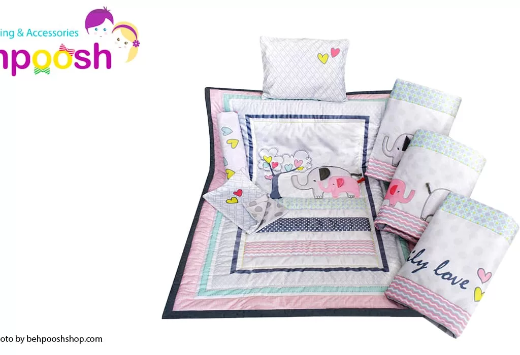 سرويس خواب هفت تكه Sweet Travel رزبرن RoseBorn