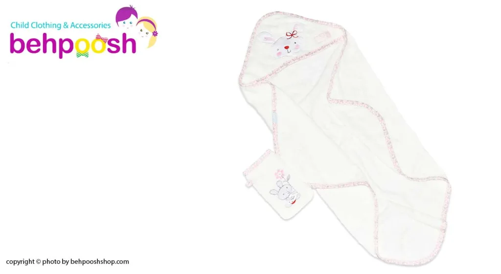 حوله چهارگوش Little Bunny خرگوش کوچولو RoseBorn