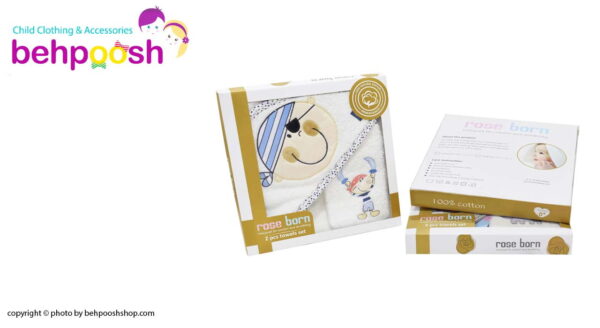 حوله دوتكه چهارگوش Pirate Ship دزدان دریایی رزبرن RoseBorn