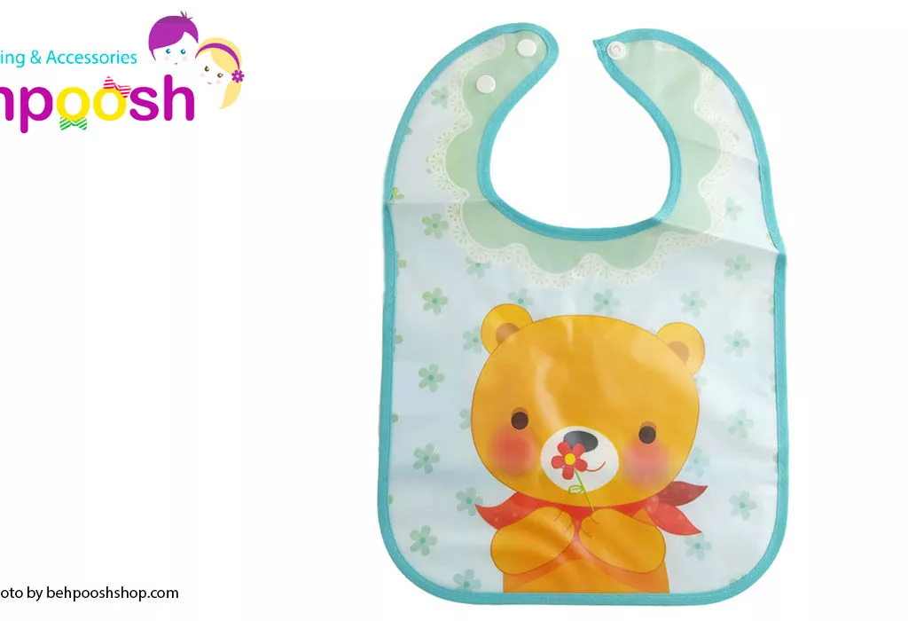 پیش بند مشمبایی جیب دار كوچک Baby Bib
