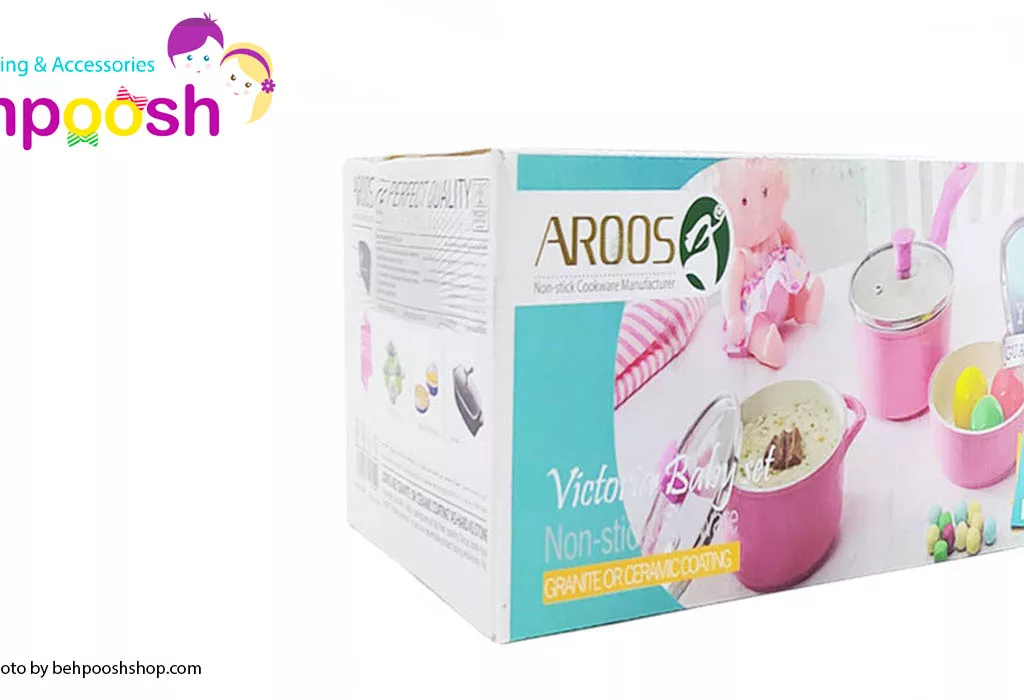 سرویس قابلمه کودک سرامیكی لعابی Fessle