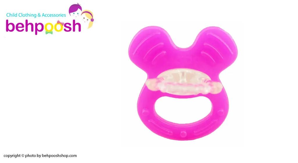 دندان گیر پستانک سیلیكونی طرح میكی Baby Club