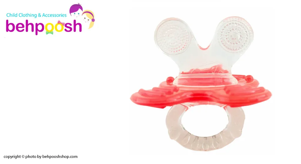 دندان گیر پستانک سیلیكونی طرح میكی Baby Club