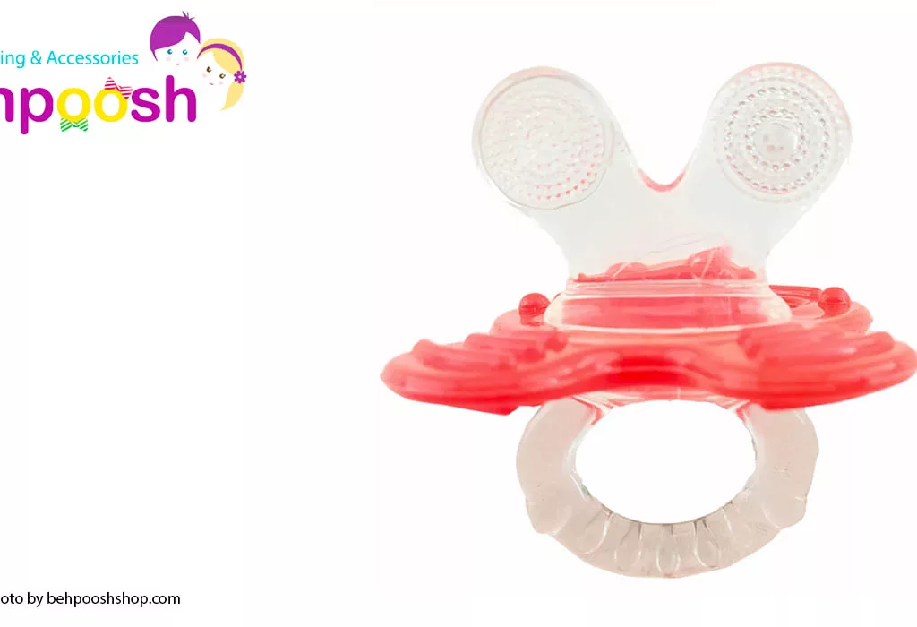 دندان گیر پستانک سیلیكونی طرح میكی Baby Club