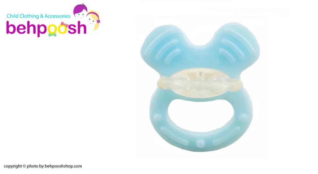 دندان گیر پستانک سیلیكونی طرح میكی Baby Club