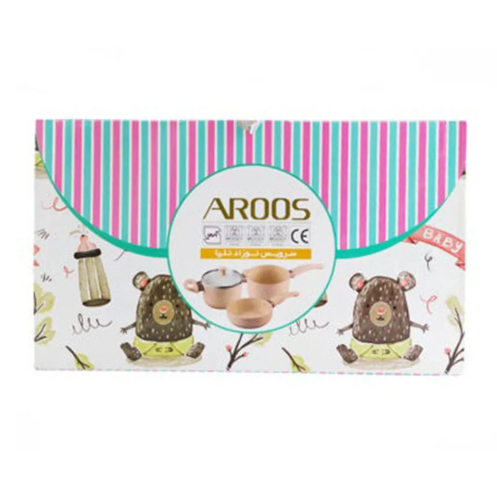 سرويس قابلمه گرانيتي عروس مدل نليا Aroos