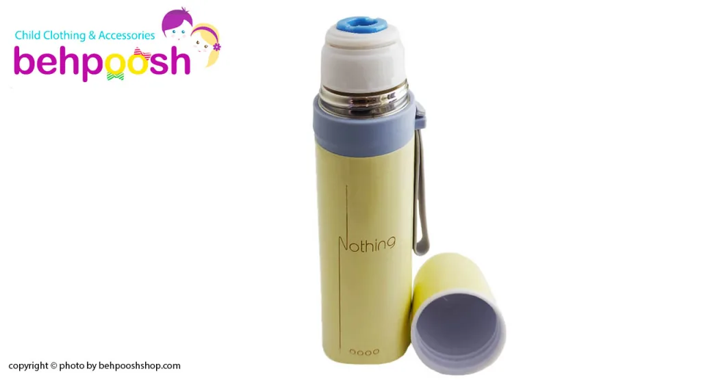 فلاسک کودک استیل درب پیچی 500ml دو جداره
