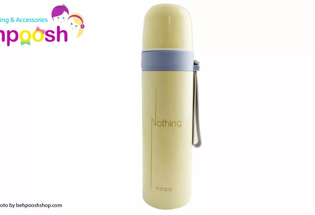 فلاسک کودک استیل درب پیچی 500ml دو جداره