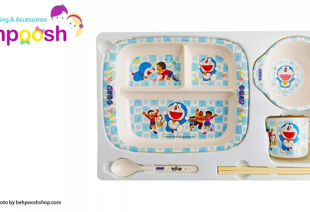 سرويس 5تکه ملامين گربه لبخند