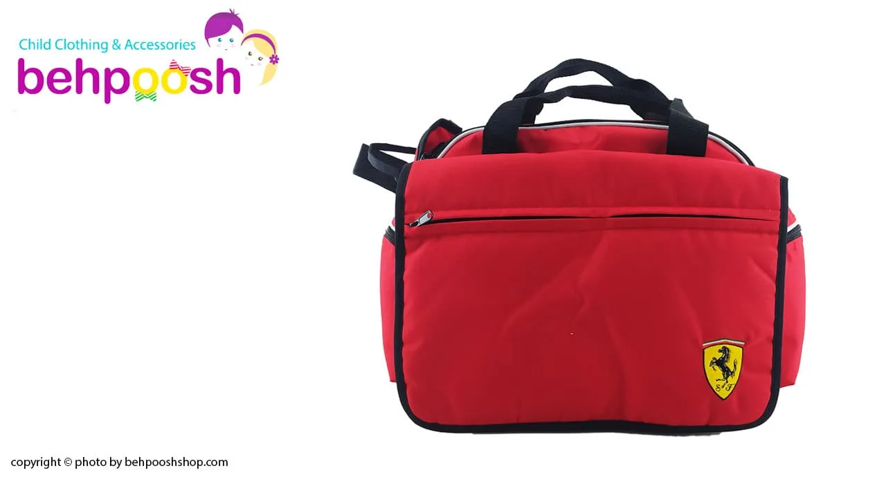 سرویس دو تکه كالسكه و ساک لوازم فراری Ferrari