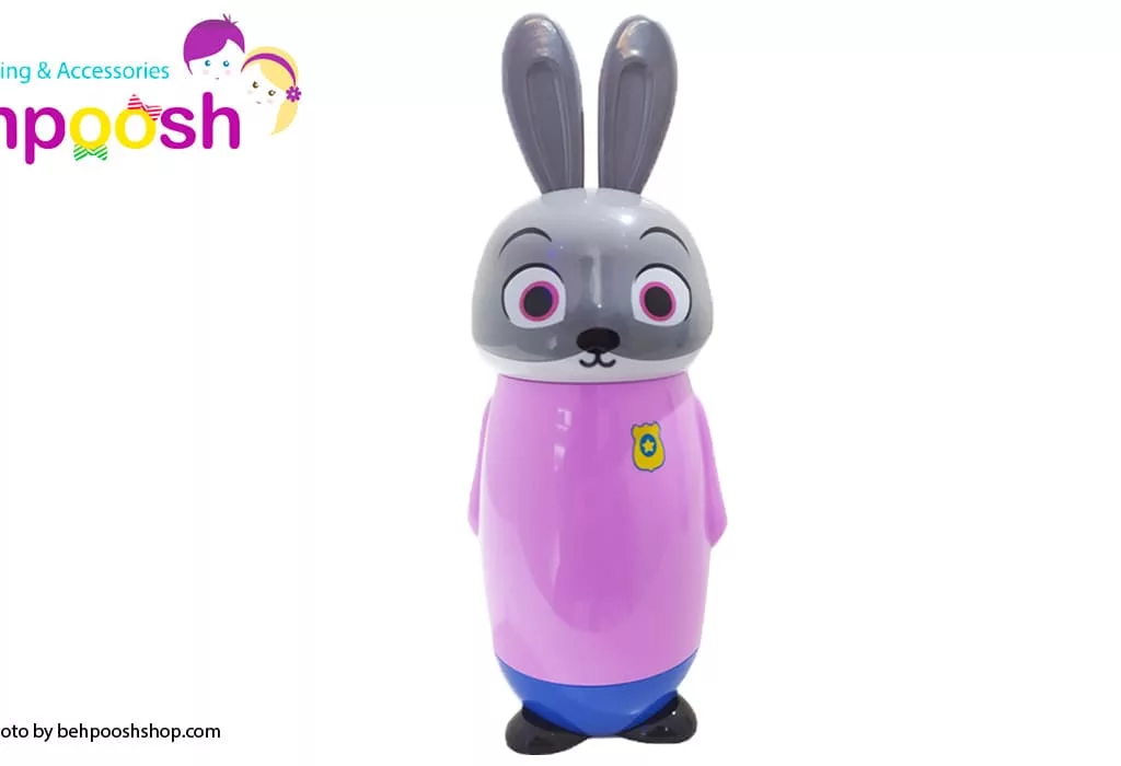 فلاسک کودک استيل خرگوش