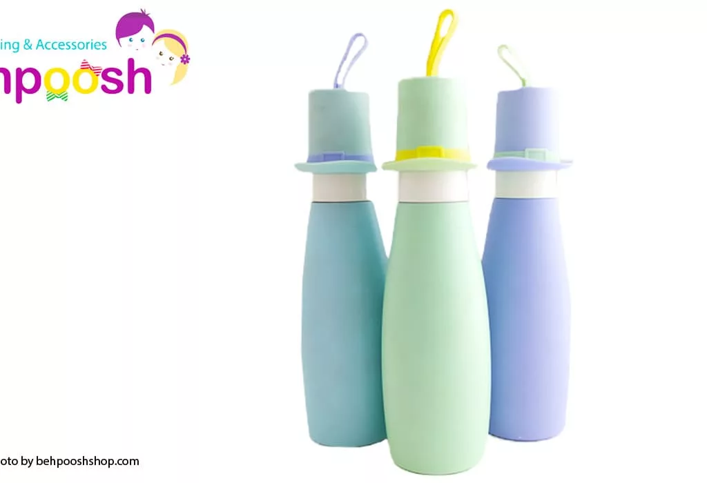 فلاسک کلاه پسرانه کودک استیل