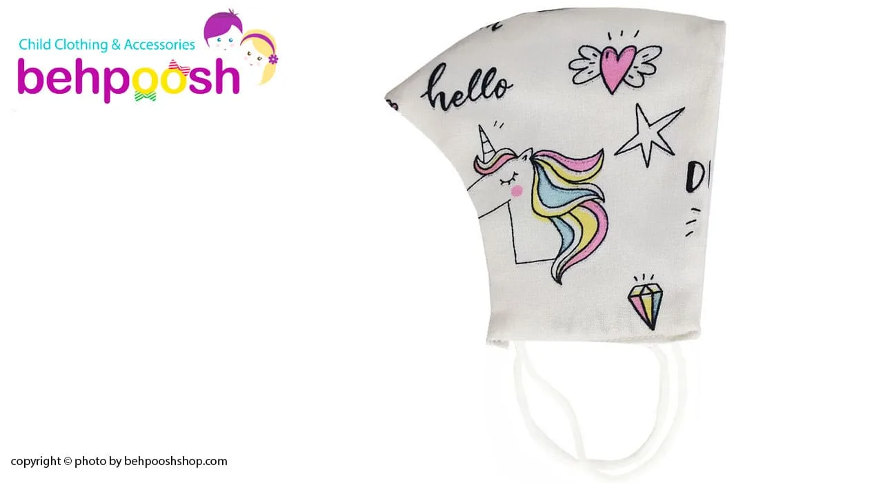 ماسک سه لايه طرح چشم اسب شاخدار Abdy