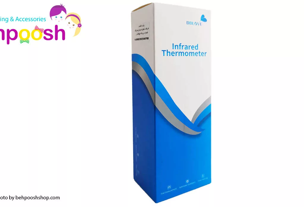 تب سنج دیجیتالی پیشانی لیزری بدون تماس BBLOVE