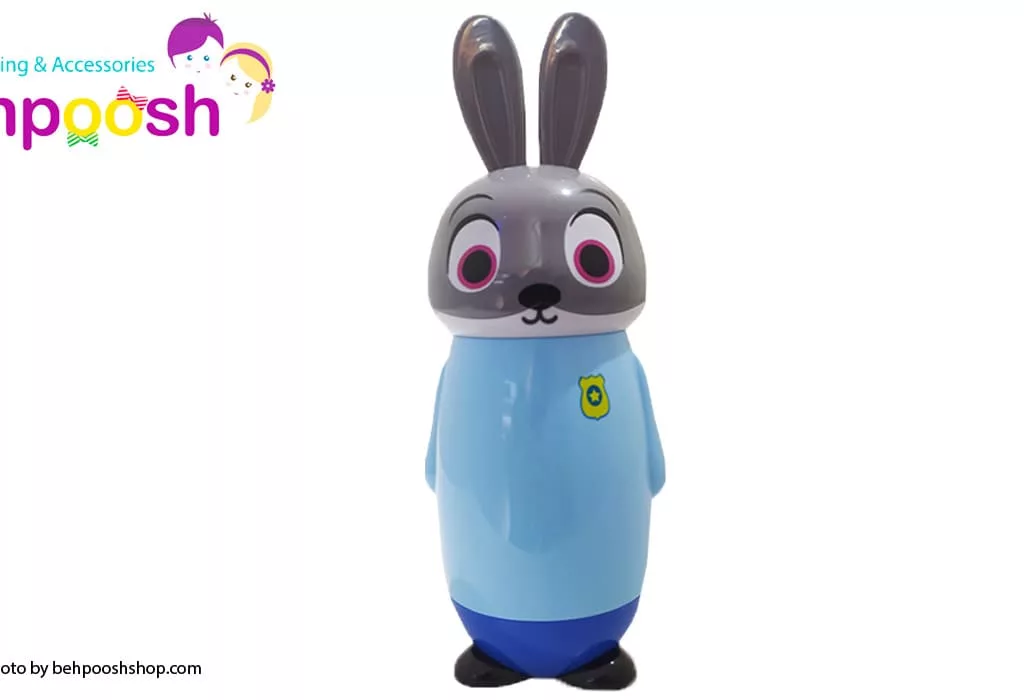 فلاسک کودک استيل خرگوش