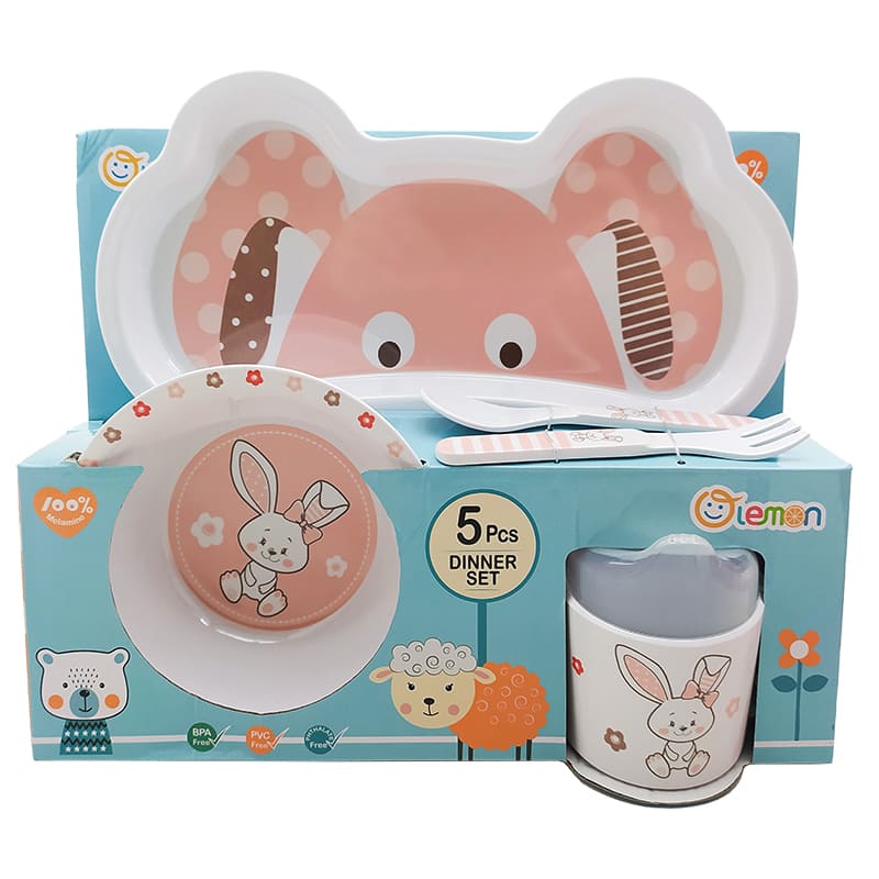 سرويس 5تكه ملامين كارتونی اعلاء لمون Lemon