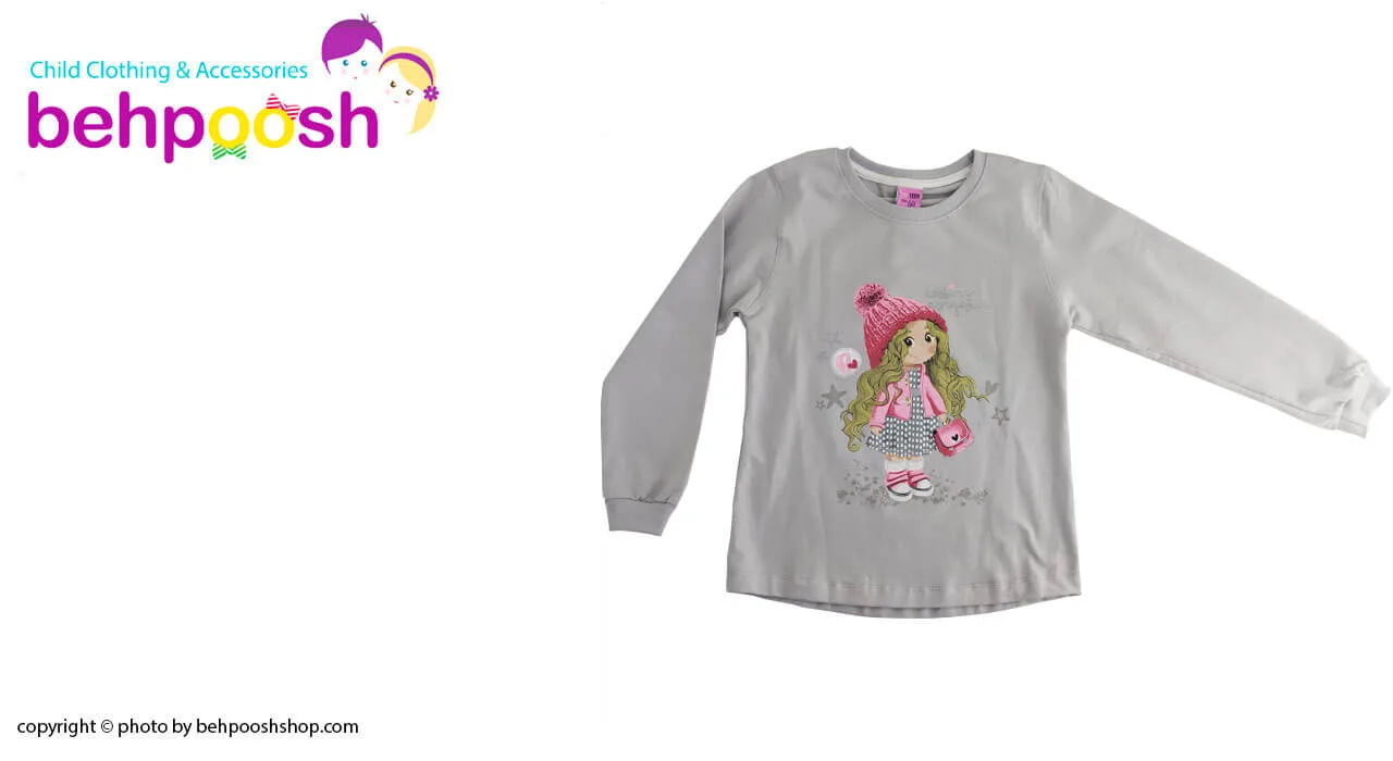 بلوز شلوار دخترانه نخی 4خانه چاپ دختر كيفدار TopTeen