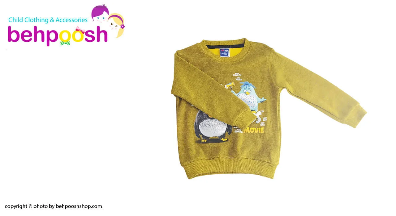 بلوز شلوار کودک نخی سلانيكا انگری تاپ تين TopTeen