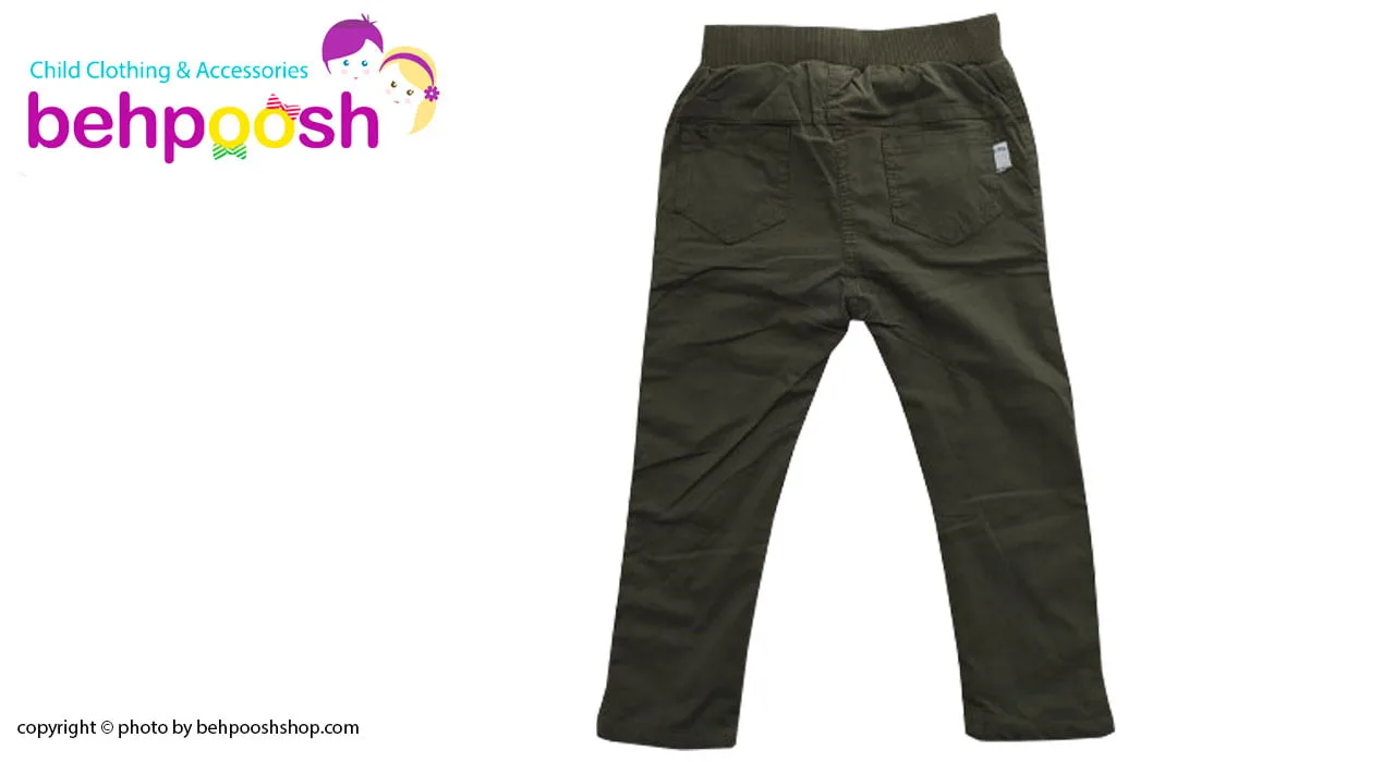 ست سویشرت کلاهدار راه راه و شلوار پسرانه