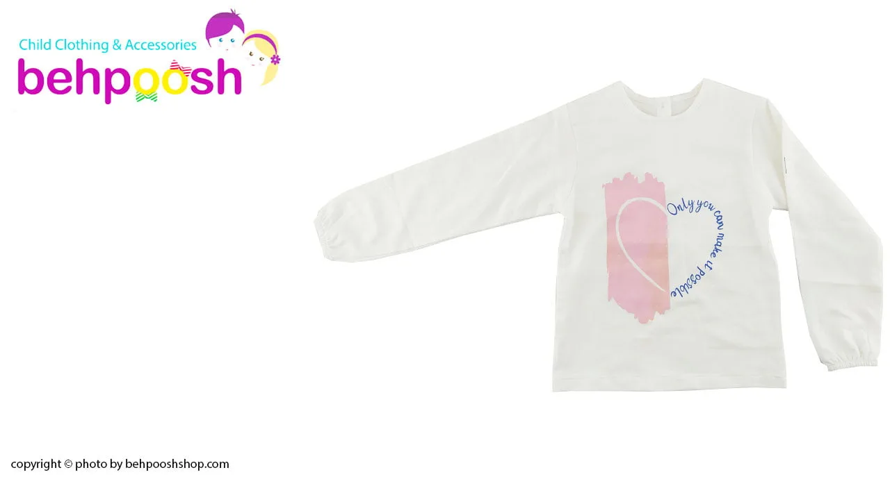 ست سویشرت کلاهدار دخترانه قلب 2 تا 5 سال