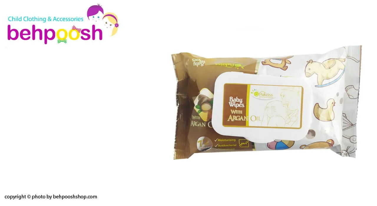 دستمال مرطوب 72عددی كودک پاكریس Pakriss