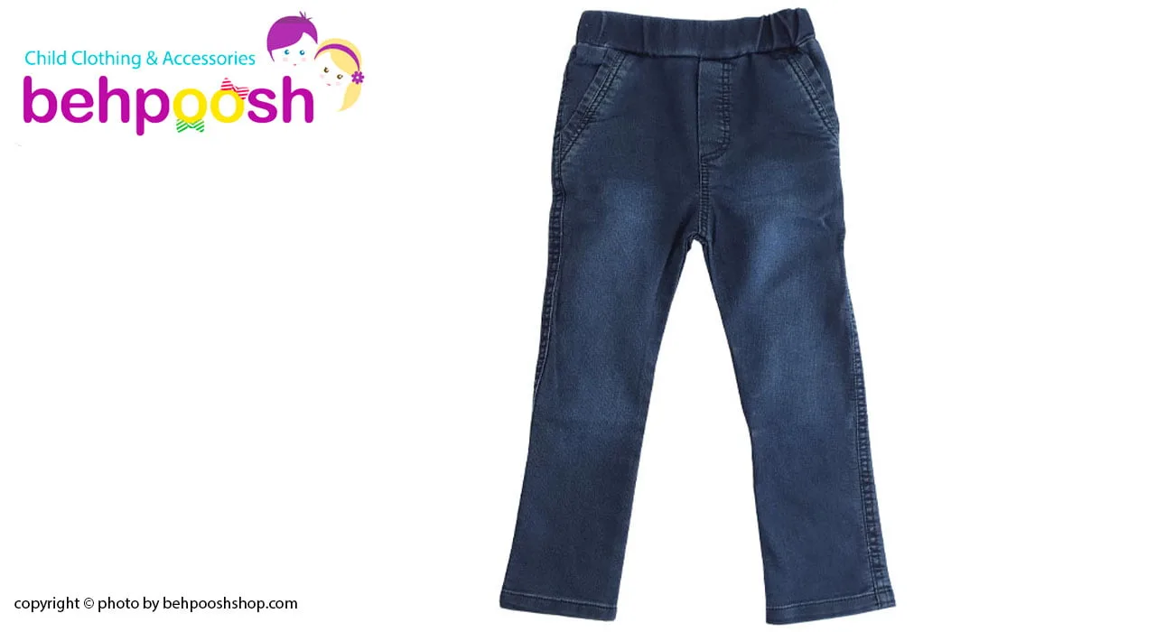 ست کت و شلوار جین بچگانه طرح کشباف