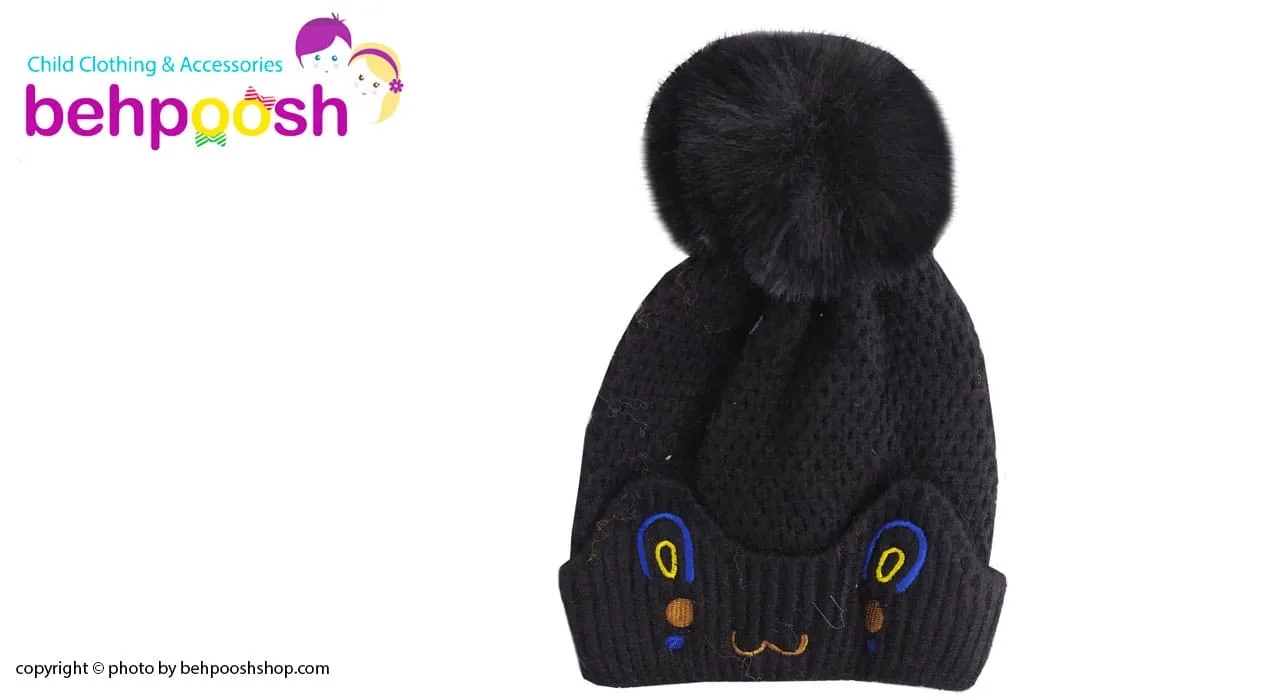 کلاه بچگانه کرکی زمستانی طرح خرگوش