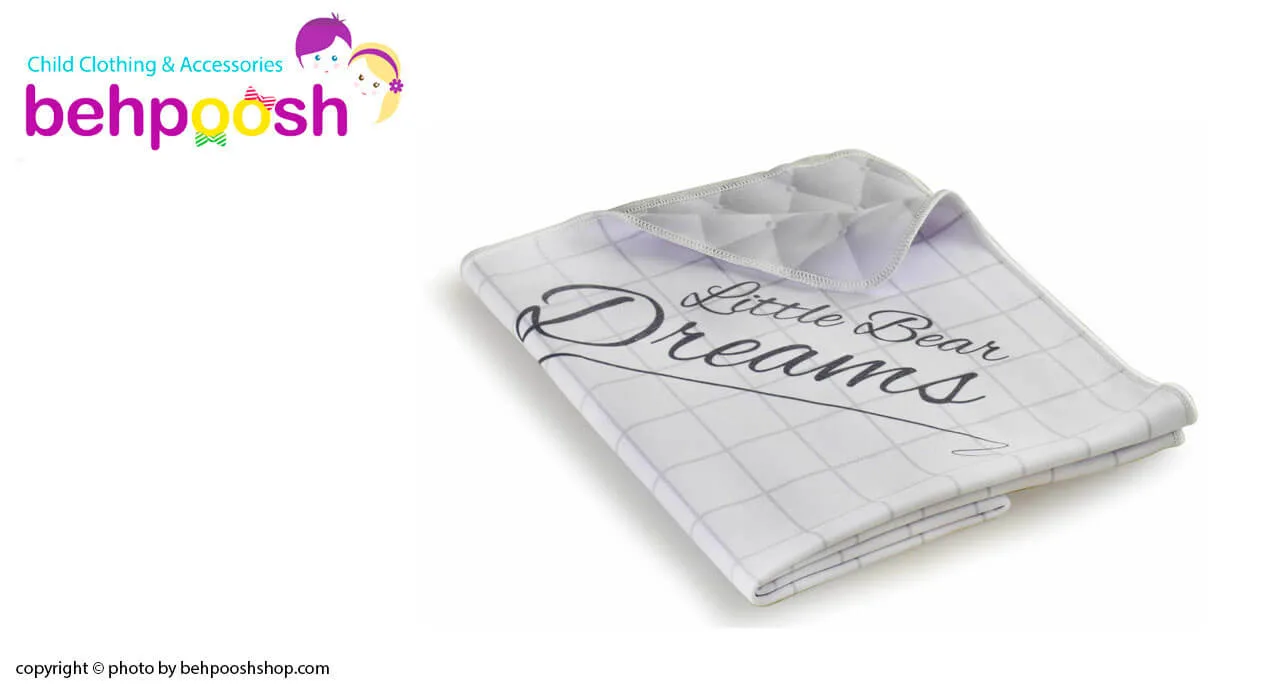 پتو نخ کودک طرح رويای خرس كوچولو رزبرن