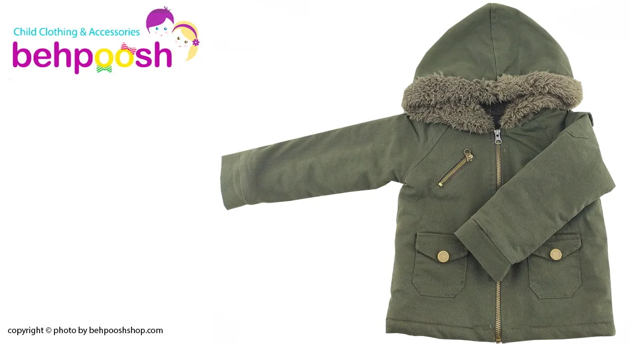 ست کاپشن و شلوار پسرانه طرح ارتشی