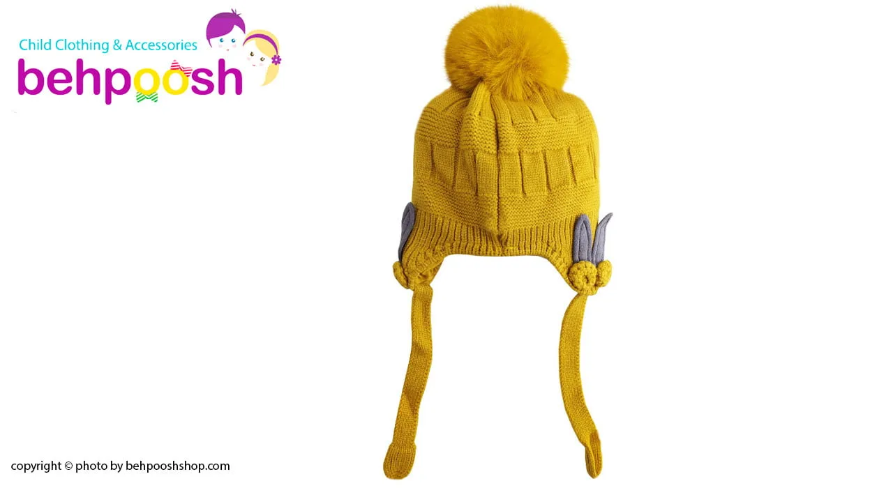 کلاه بچگانه خرگوش بندار آستردار زمستانی