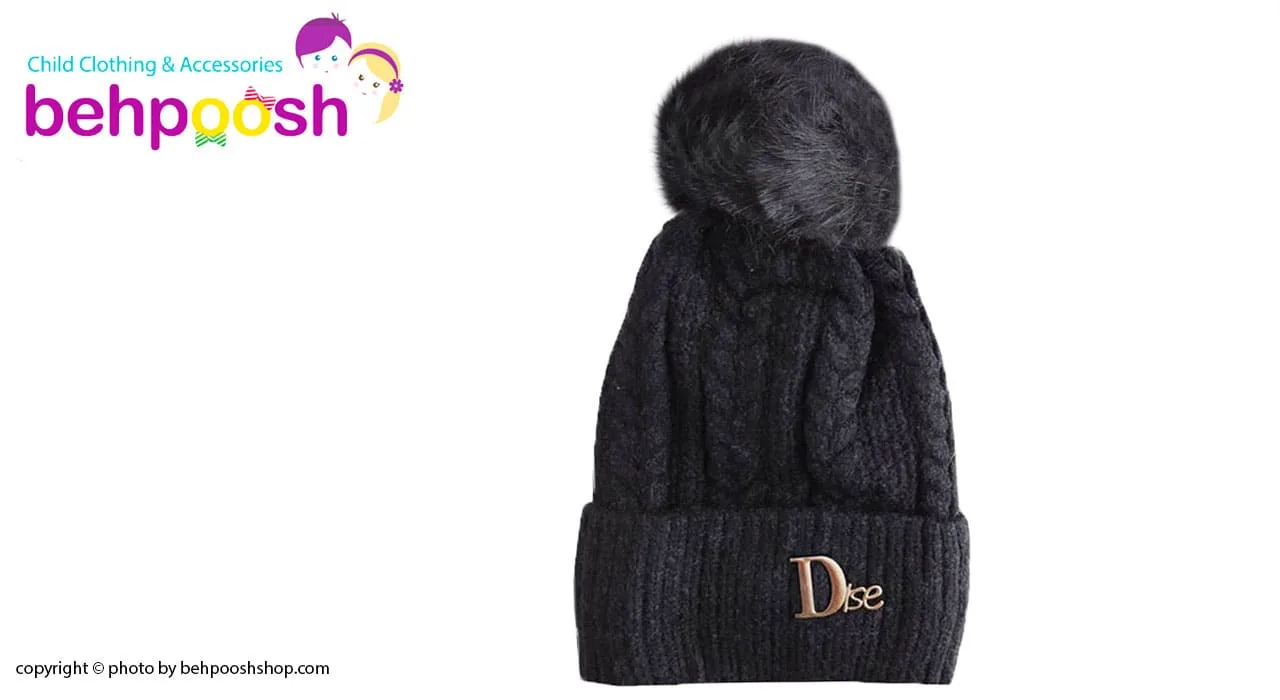 كلاه بافتنی کودک كركی لبه برگرد زمستانی