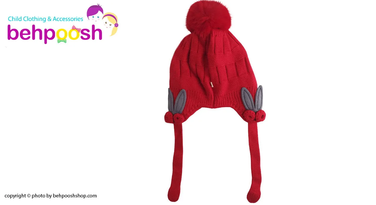 کلاه بچگانه خرگوش بندار آستردار زمستانی