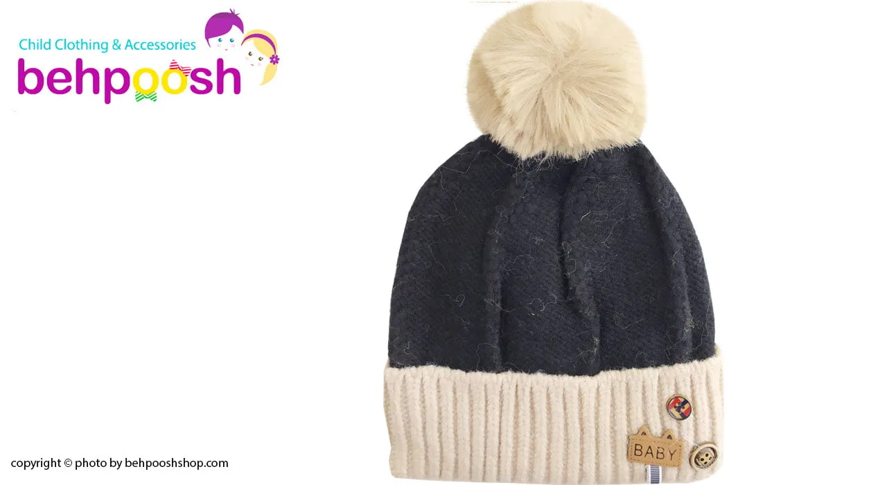 کلاه بچگانه ریزبافت کرکی زمستانی