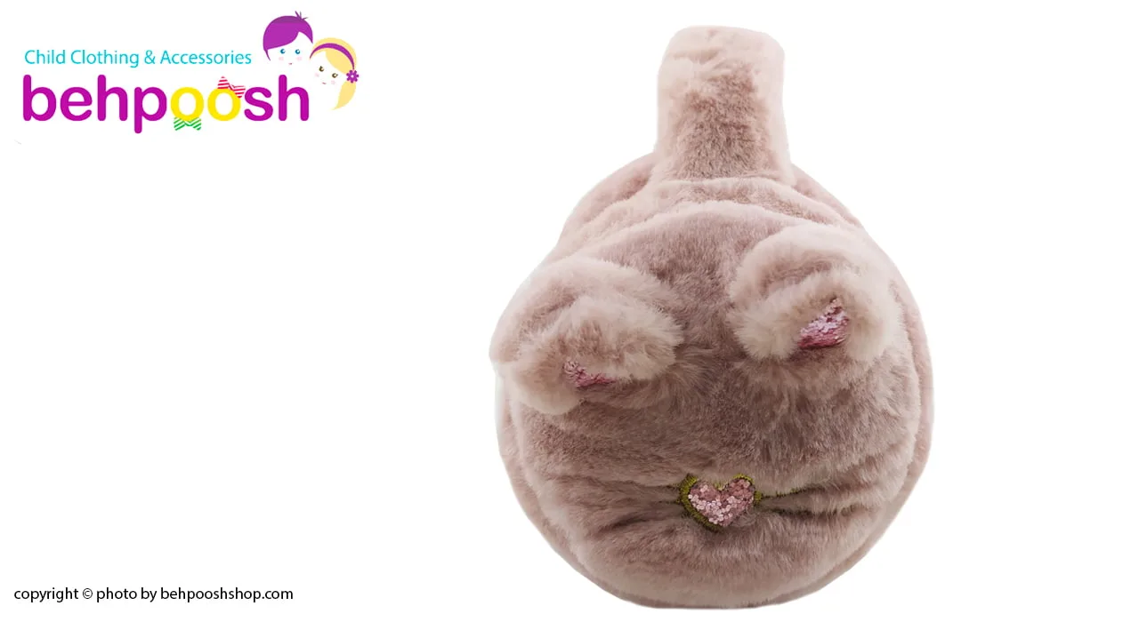 گوش گیر زمستانی بچگانه تاشو طرح گربه