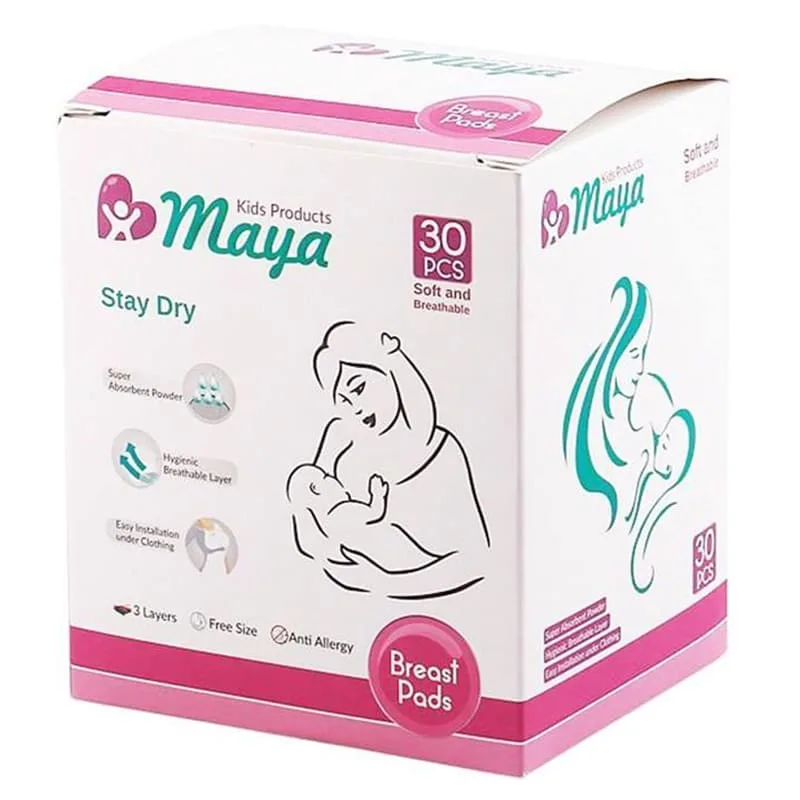 پد سینه یکبار مصرف 30 عددی مایا Maya
