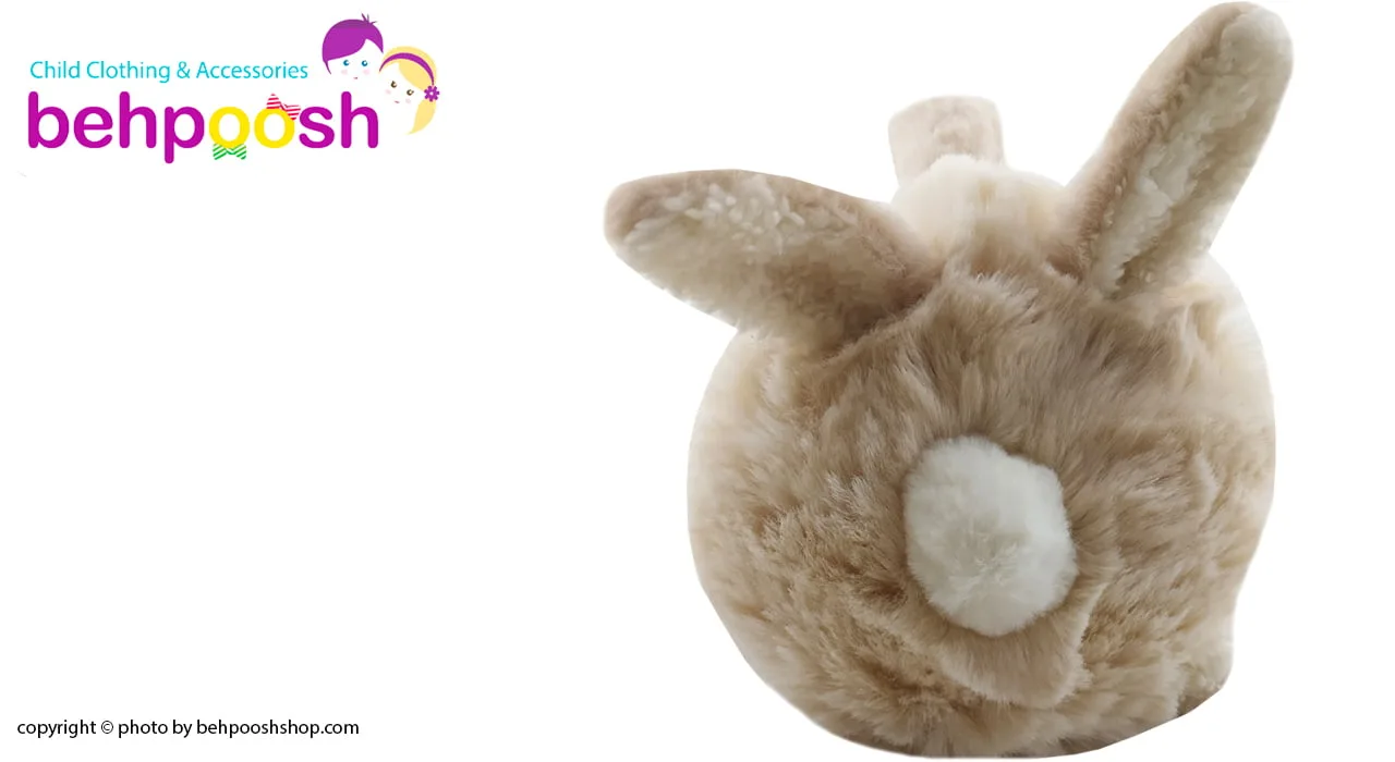 گوش گیر زمستانی بچگانه تاشو طرح خرگوش