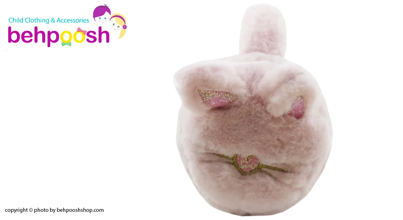 گوش گیر زمستانی بچگانه تاشو طرح گربه