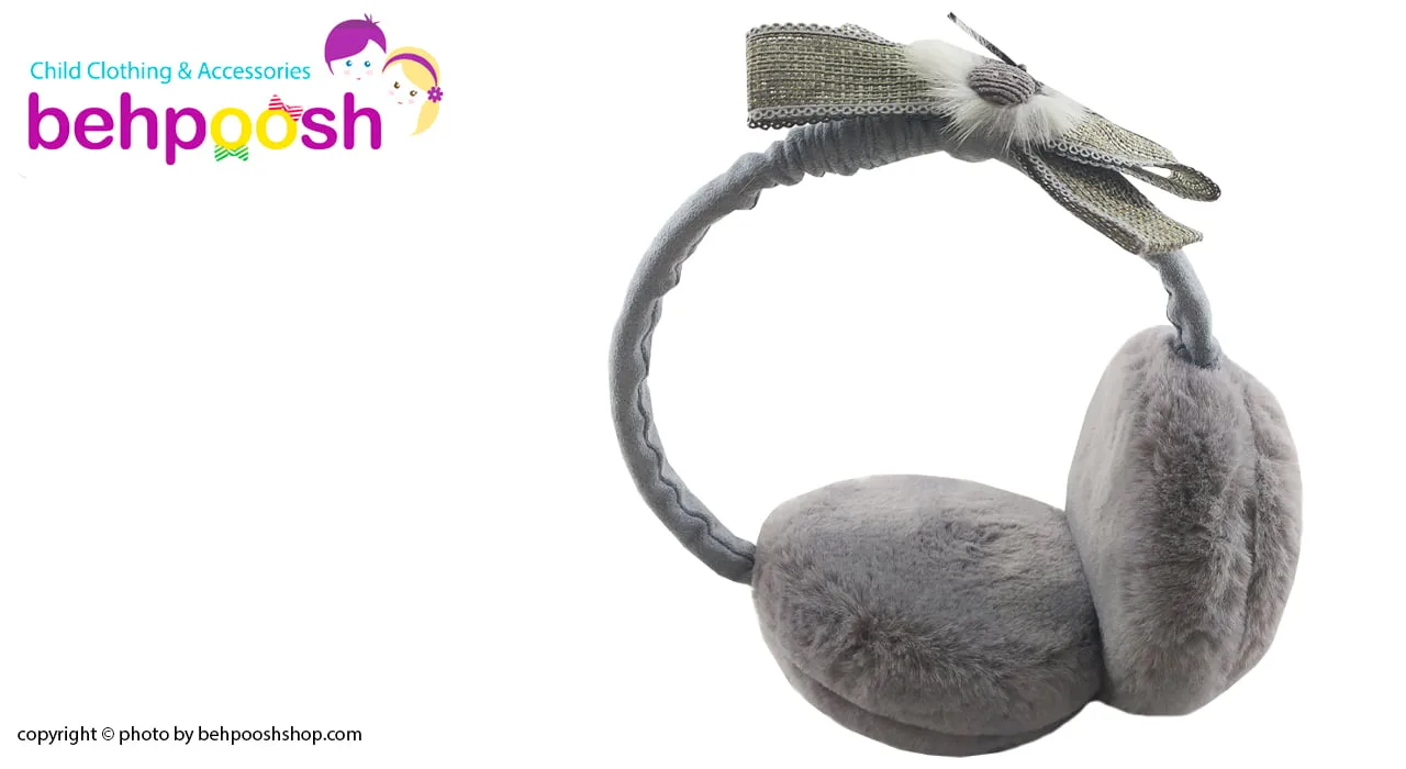 گوش گیر زمستانی دخترانه طرح پاپیون