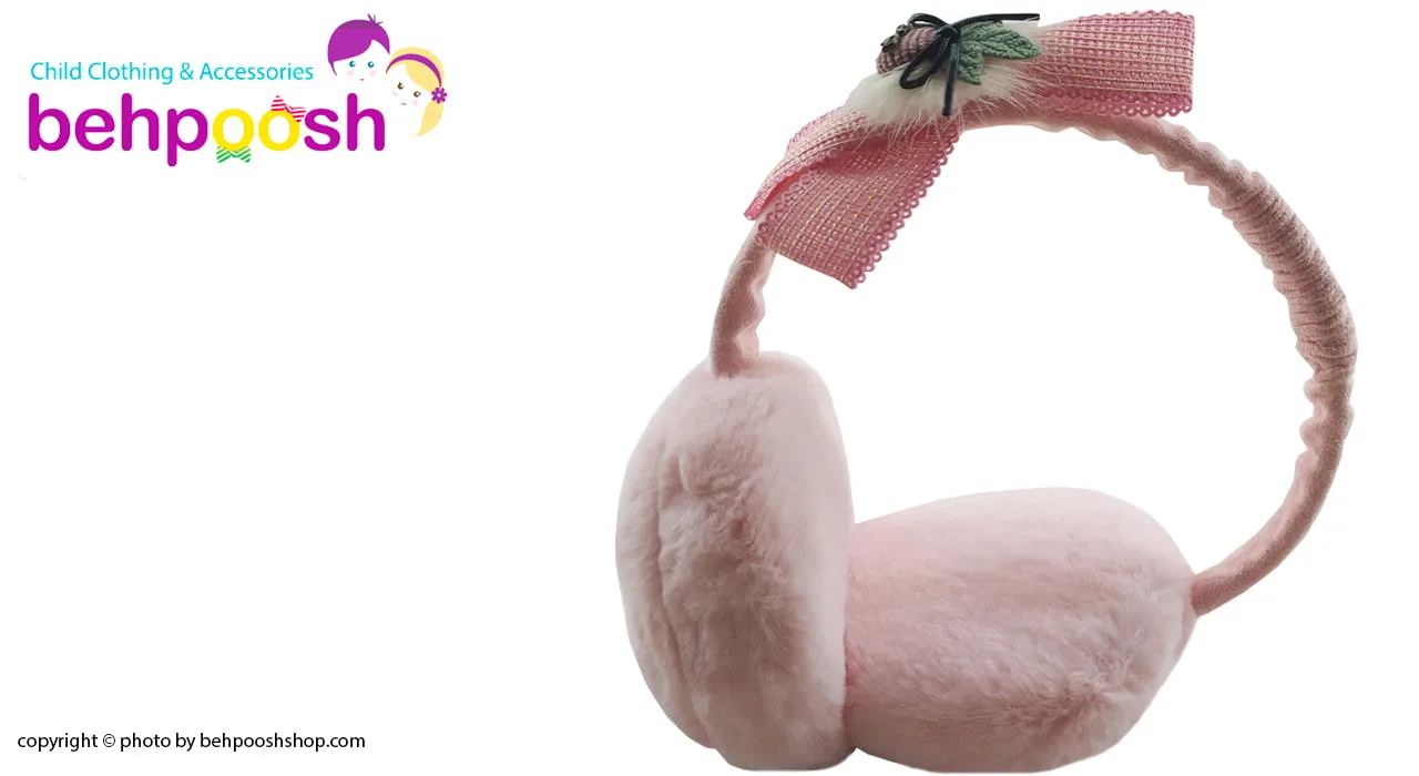 گوش گیر زمستانی دخترانه طرح پاپیون